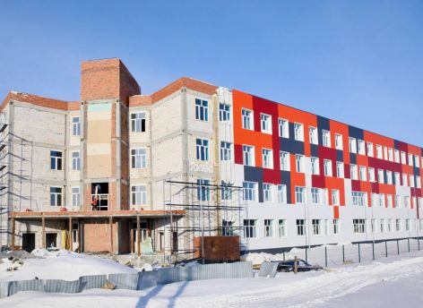 В Нижнесортымском откроется новая школа в сентябре 
