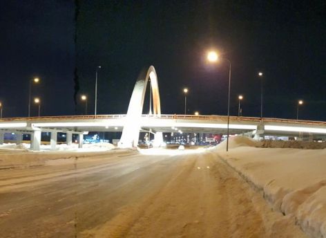 Развязка на Аэрофлотской воссияла раньше срока