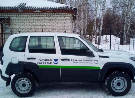 В больницу Нижней Тавды поступил новый внедорожник «Нива»