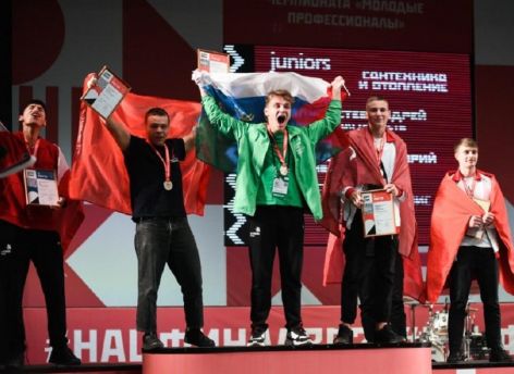 ​Тюменцы взяли девять наград Х национального чемпионата «Молодые профессионалы»