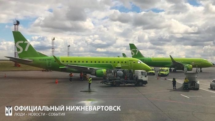 S7 запустит полеты из Нижневартовска в Челябинск