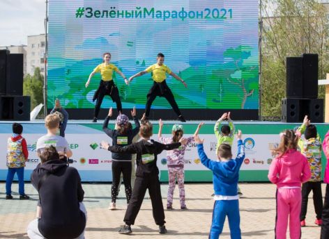 Сургут станет одним из 60 городов, где 20 мая Сбер проведет юбилейный Зеленый Марафон
