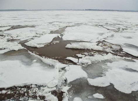 В Сургуте штрафуют рыбаков за выход на тонкий лед