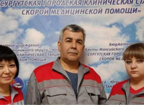 Скорая помощь отогрела маленького сургутянина
