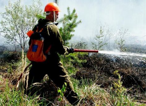 ​Югра вошла в число самых пожароопасных регионов России