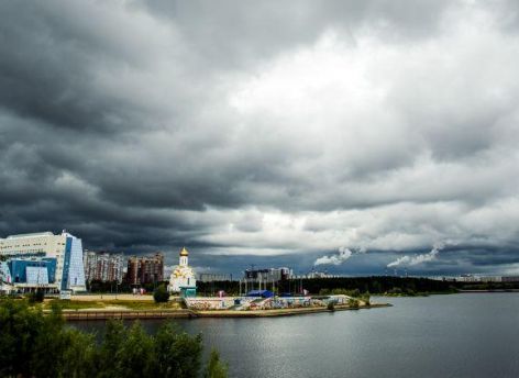 Сургутяне жалуются на запах гари от лесных пожаров