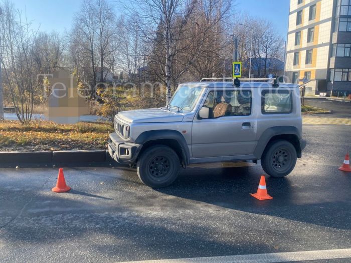 В Югре пенсионер на Sizuki сбил женщину на «зебре»