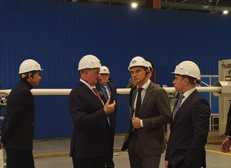 На тюменском заводе открылось уникальное производство полимерных труб