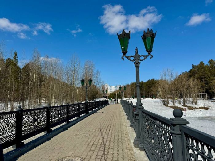 «Внешний облик моста будет сохранен: обновим покрытие и покрасим ограждения и опоры освещения»