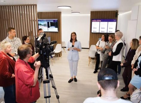 ​Увидеть своими глазами: на территории строящегося ЖК «Крылов» открыли офис продаж с демо-квартирой и шоурумом