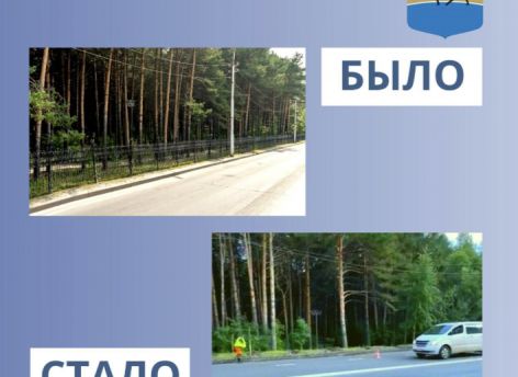Глава приводит в порядок заборы Сургута // КАРТОЧКИ