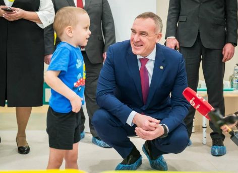​Руслан Кухарук открыл новый детсад в Нижневартовске