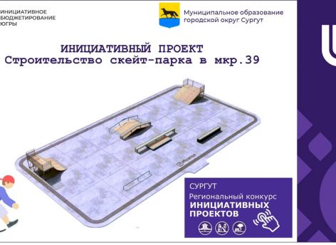 ​В 39-м микрорайоне Сургута построят скейт-парк и спортивную площадку