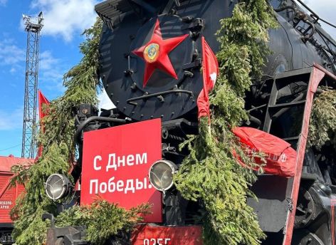 ​История на колесах: в Сургут прибыл «Эшелон Победы» // ФОТОРЕПОРТАЖ