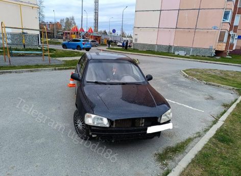 18-летний водитель сбил ребенка в Югорске