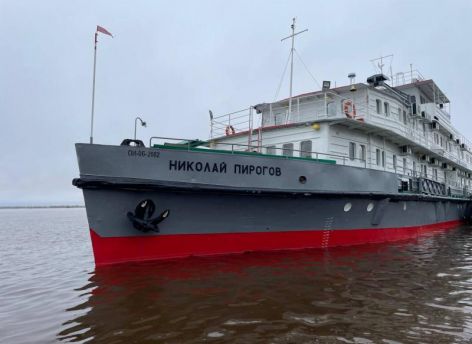 ​Плавполиклиника Югры «Николай Пирогов» снова на воде