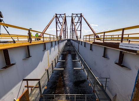 До завершения строительства второго моста через Обь остаются считанные месяцы