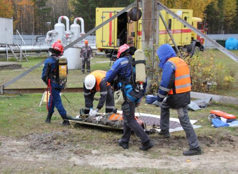 ​В Сургуте специалисты в сфере гражданской обороны отработали сценарии некоторых чрезвычайных ситуаций