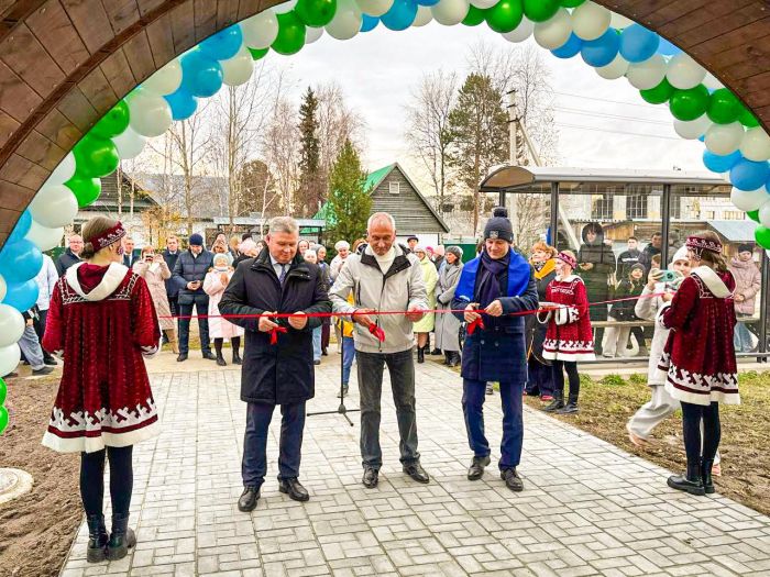 В Березово открыли парк семейного отдыха площадью более 5 тысяч квадратных метров