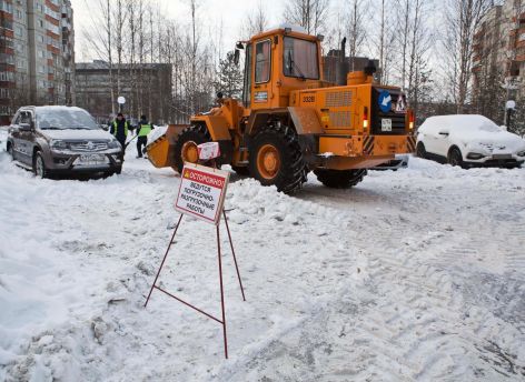 ​Подрядчики Сургута получили 240 замечаний за плохую уборку улиц в новогодние праздники