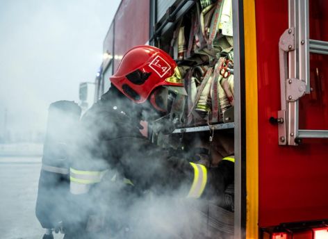 В районной поликлинике на Студенческой в Сургуте произошел пожар