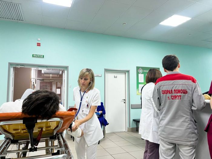 ​В выходные с 7 по 9 марта Кардиоцентр Сургута принял десятки экстренных пациенток