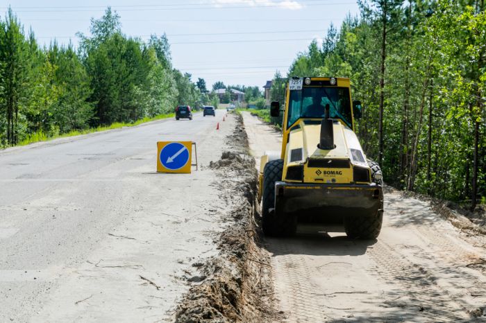 ​В Сургутском районе в 2026 году отремонтируют почти 8 км дорог