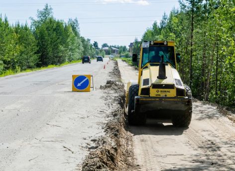 ​В Сургутском районе в 2026 году отремонтируют почти 8 км дорог