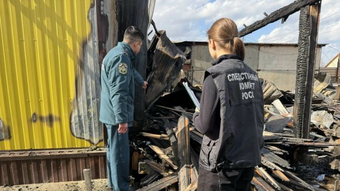 СК Югры назвал предварительную причину пожара с семью погибшими в поселке Высокий