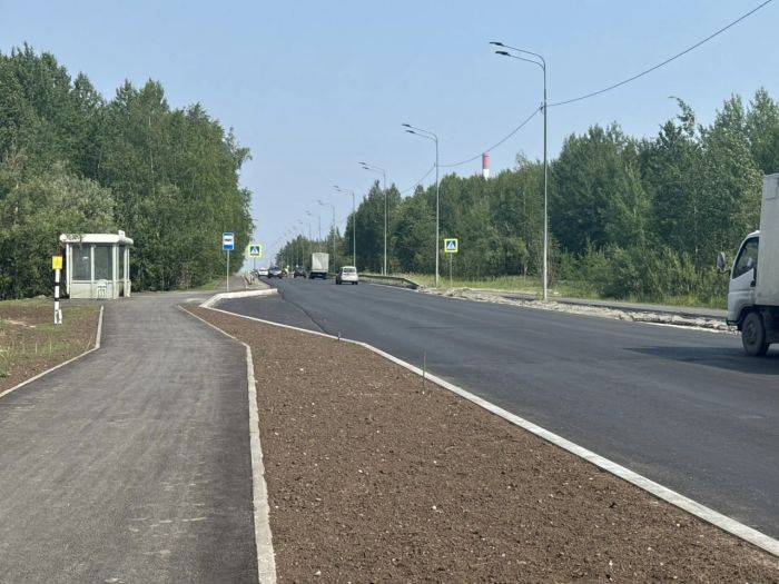 ​На улице Электротехнической в Сургуте начался финальный этап ремонта