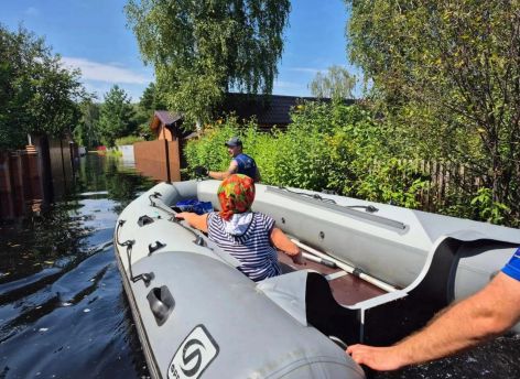 Рост воды в Туре в Тюмени замедлился до одного сантиметра за сутки