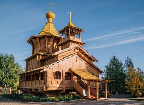 Деревянная церковь в «Старом Сургуте» требует ремонта — власти признали здание аварийным